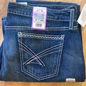 Cinch Jean Mid Rise Boot Cut Relaxed Fit